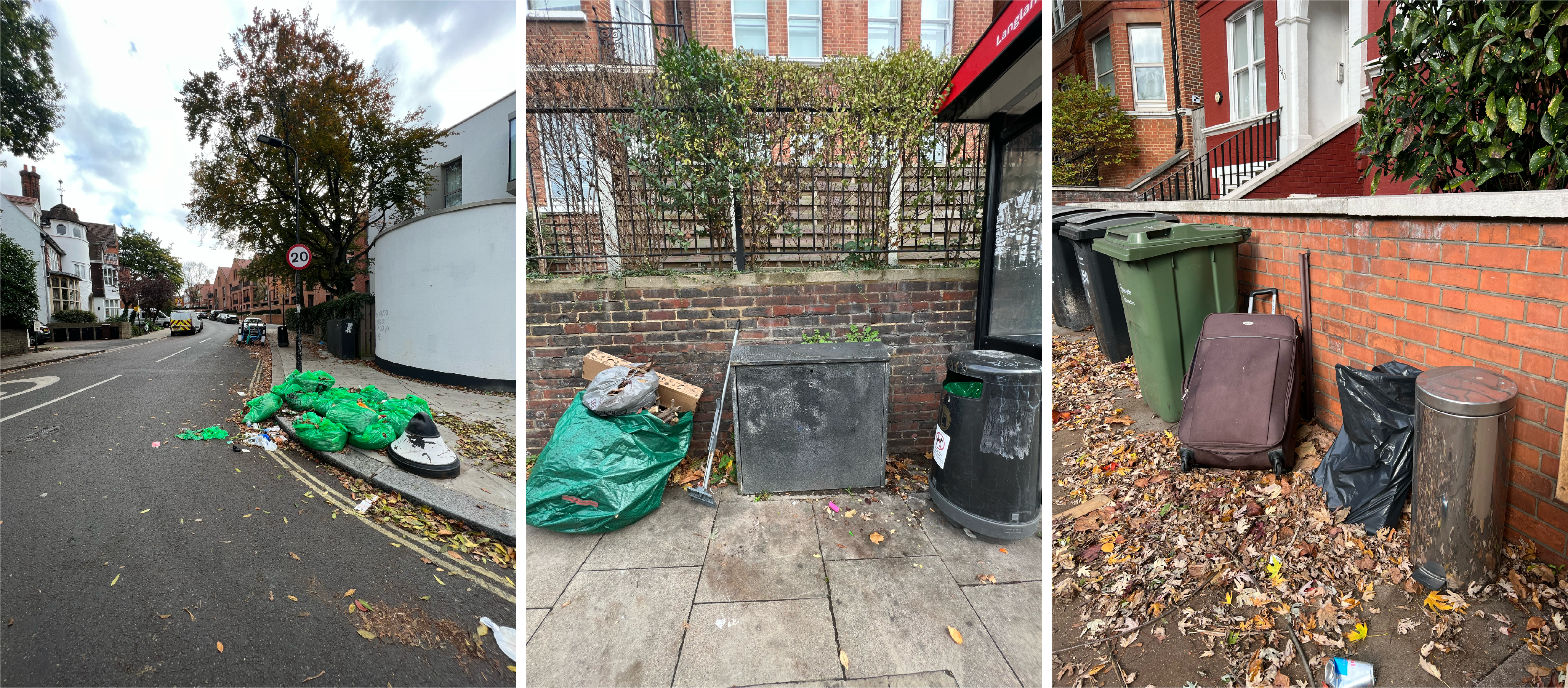 Fly-tipping editorial spread